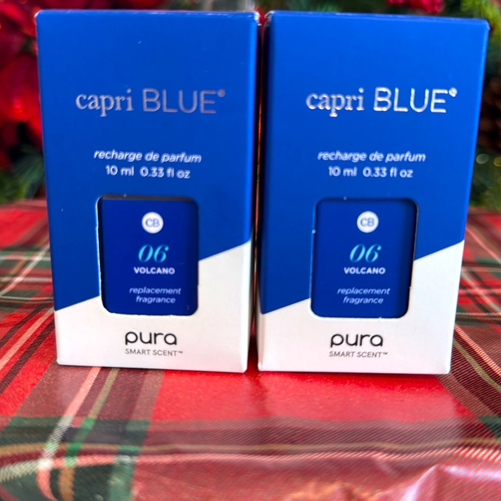 Capri Blue Volcano Pura Smart Home Plug-in Diffuser Refills Pack of 2)